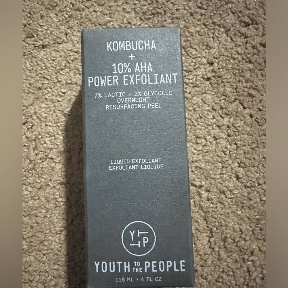 Youth to the People KOMBUCHA + 10% AHA POWER EXFOLIANT- NIB, full size 4oz - Picture 2 of 6